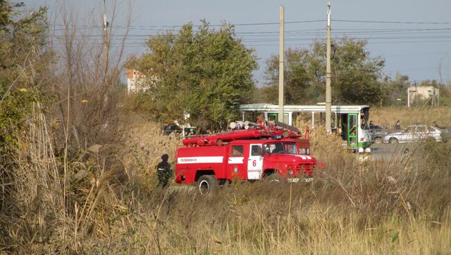 Взрывное устройство сработало в салоне автобуса в Волгограде