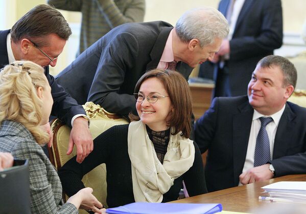 Министр экономического развития РФ Эльвира Набиуллина, 2009 год