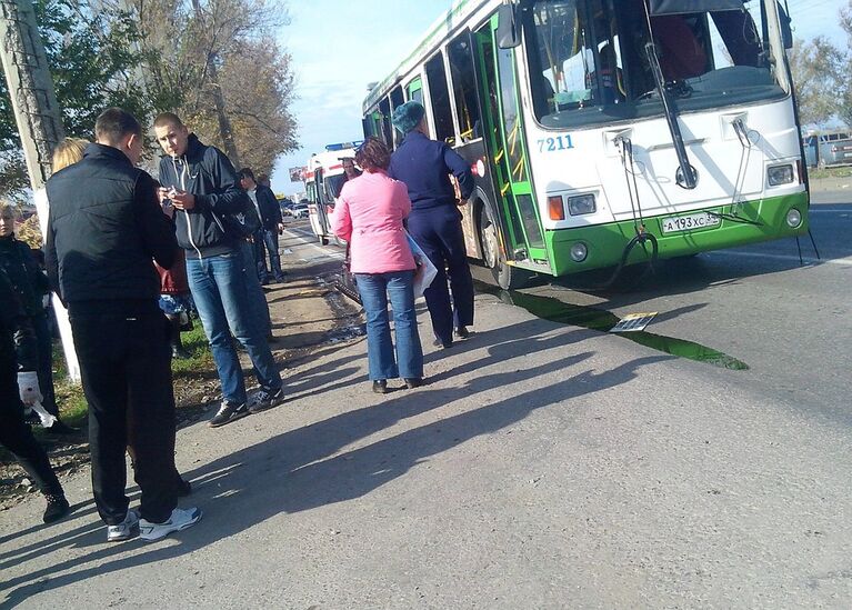 Взрыв пассажирского автобуса в Волгограде