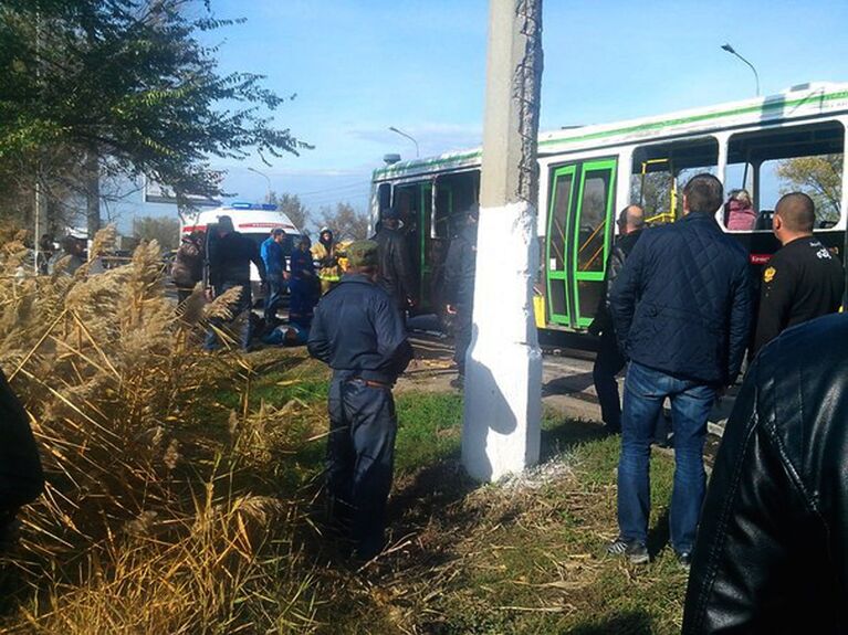 Взрыв пассажирского автобуса в Волгограде