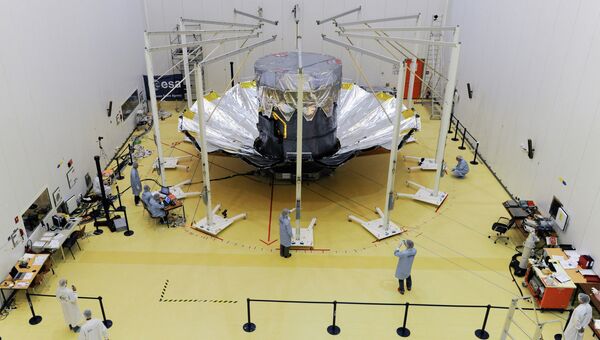 Подготовка европейского космического телескопа Гайя к запуску. Архивное фото