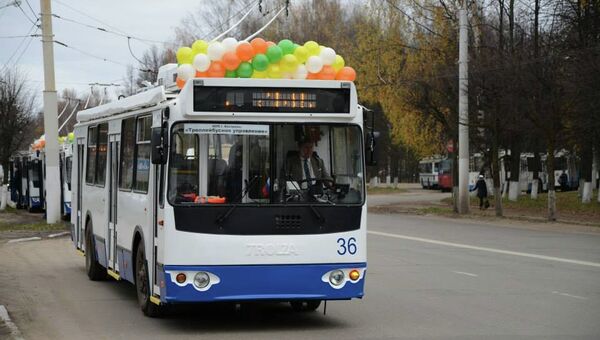 Новый троллейбус в Костроме