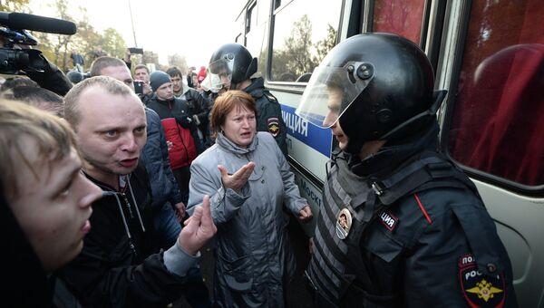 Во время беспорядков в Бирюлево
