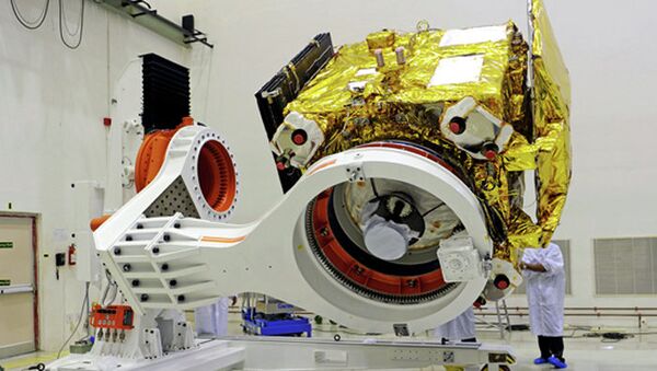 Индийский марсианский аппарат Мангальян во время испытаний