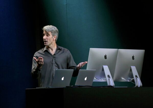 Cтарший вице-президент Apple по софтверным решениям Крейг Федериги
