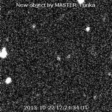 Снимок астероида MASDA1