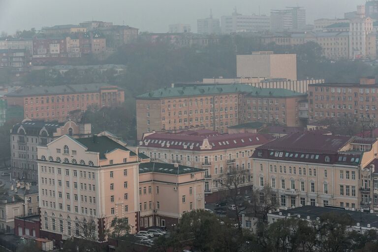 Смог во Владивостоке