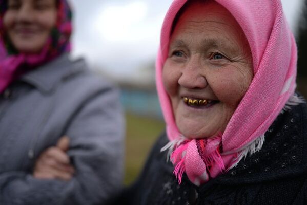 Жительница села Мышланка Новосибирской области
