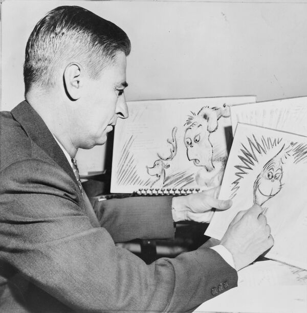 Американский детский писатель и мультипликатор Теодор Сьюз Гейзель