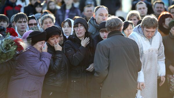 Похороны погибших в теракте в Волгограде