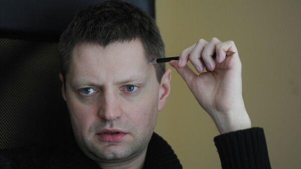 Журналист Алексей Пивоваров, архивное фото