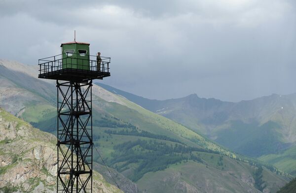 Пограничная застава в Республике Алтай Пограничная застава в Республике Алтай