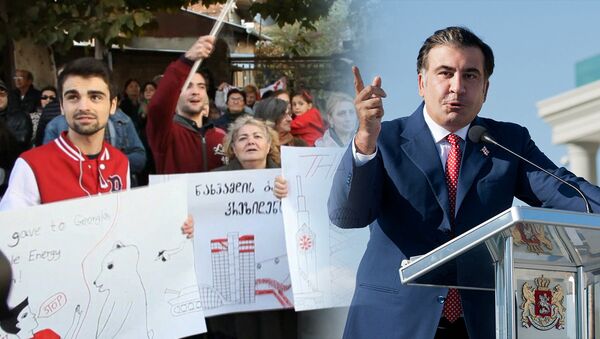 От революции роз до скандала в ООН: девять лет президента Грузии Саакашвили