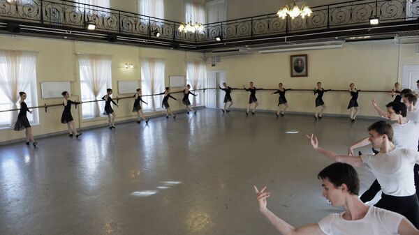 Экзамены в Академии русского балета имени А.Я. Вагановой. Архивное фото