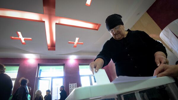 Выборы президента в Грузии. Фото с места события