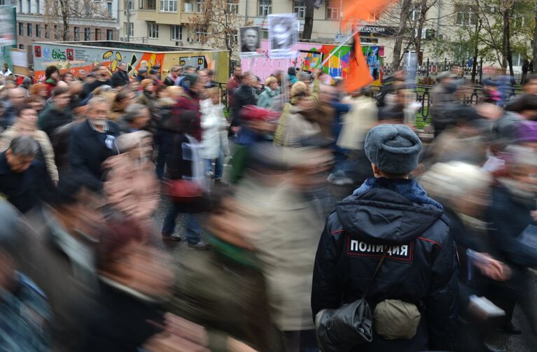 Марш оппозиции в поддержку политзаключенных