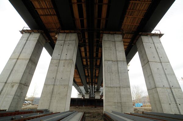Новый мост в Красноярске: два года с начала стройки