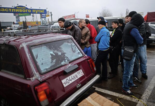 Полиция проверяет московский рынок Садовод