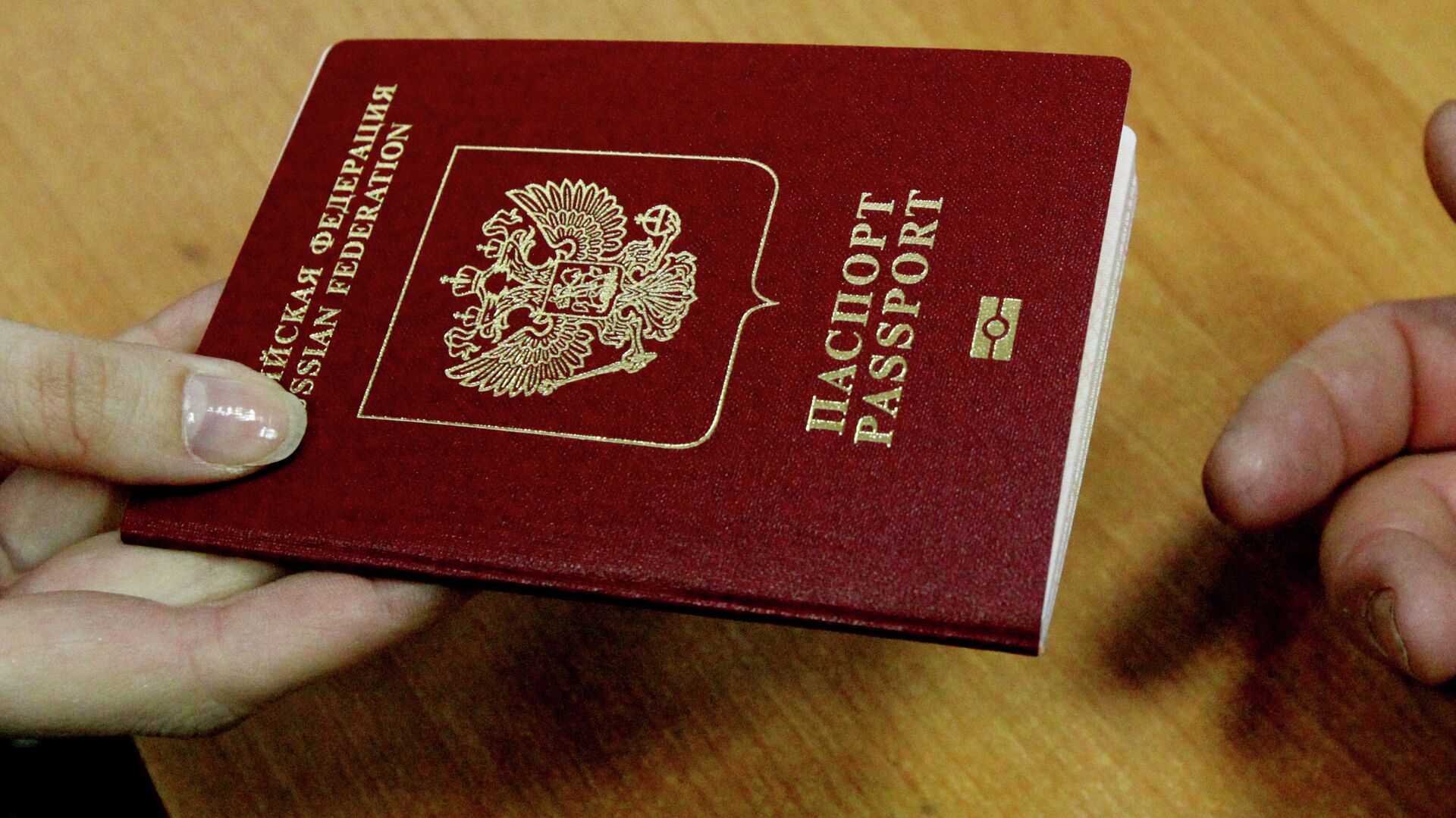 Заграничный паспорт гражданина РФ - РИА Новости, 1920, 28.08.2022