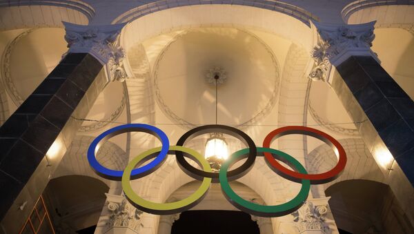 Олимпийские кольца. Архивное фото