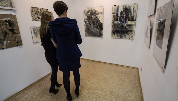 Третья международная выставка-конкурс творческих работ студентов и молодых художников во Владивостоке