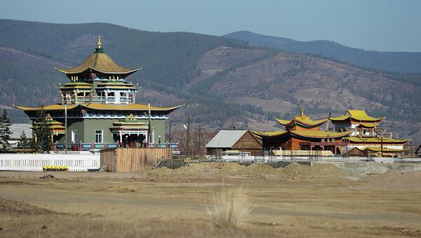 Иволгинский дацан - буддийский монастырский комплекс, центр Буддийской традиционной Сангхи России