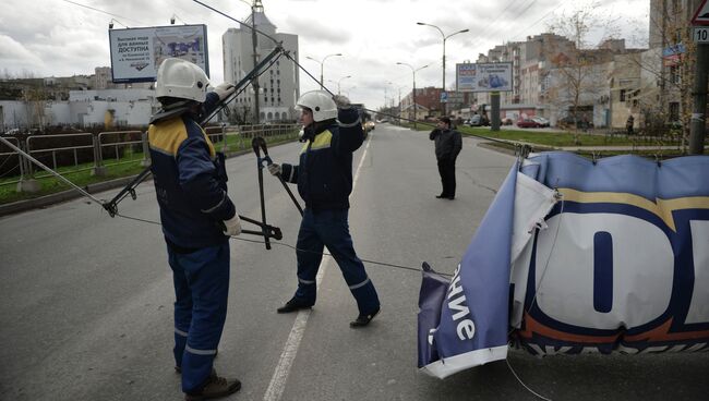 Последствия урагана Святой Иуда в Великом Новгороде, фото с места события