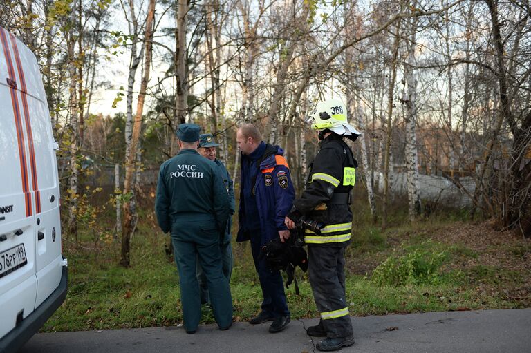 Вертолет Ка-52 упал в районе Выхино-Жулебино на юго-востоке Москвы