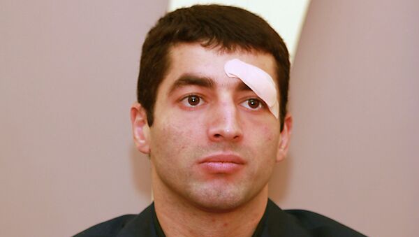 Новосибирский боксер Михаил Алоян, архивное фото