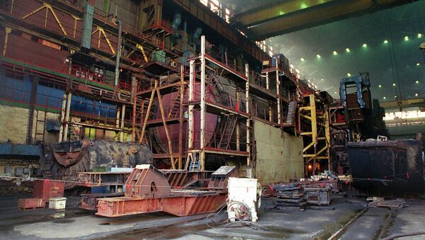Судоремонтный завод Нерпа. Архивное фото
