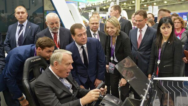 Д.Медведев на Московском международном форуме Открытые инновации