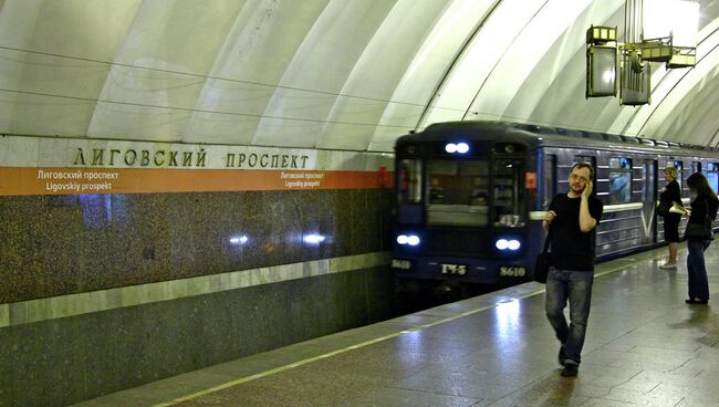 Петербургский метрополитен. Архивное фото