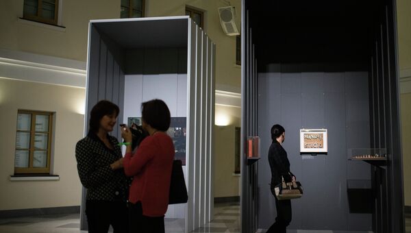 Посетители Ночи музеев на выставке Ман Рея. Архивное фото