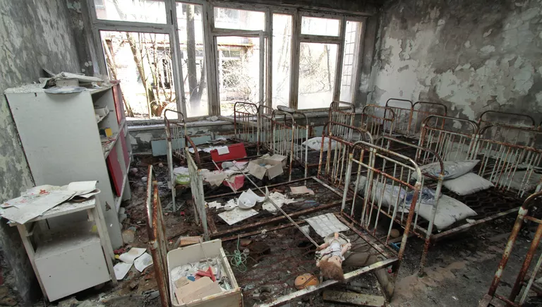 Город Припять, зона отчуждения Чернобыльской АЭС