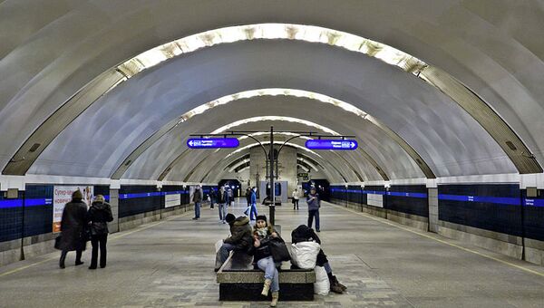 Станция метро Удельная в Петербурге. Архивное фото