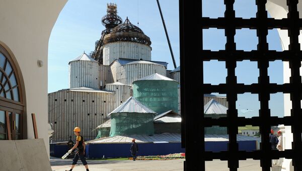 Восстановление Новоиерусалимского монастыря, архивное фото