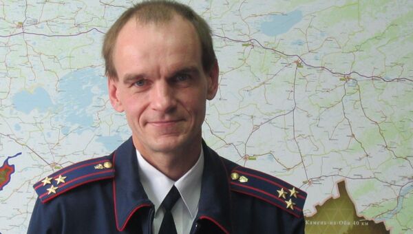 Руководитель  отдела криминалистики СУ СКР по Новосибирской области Максим Леонтьев, архивное фото