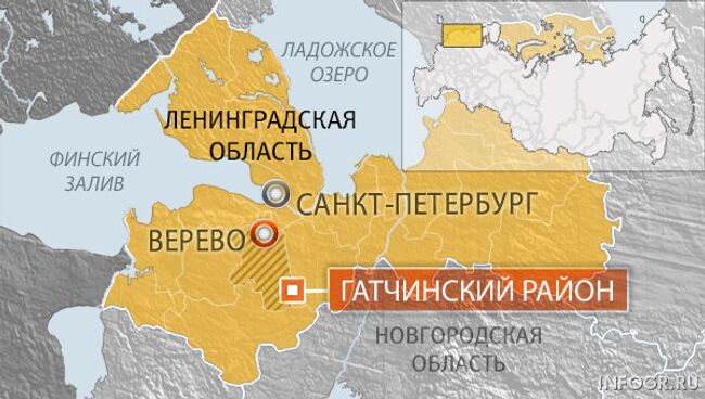 Деревня Верево Гатчинского района Ленинградской области