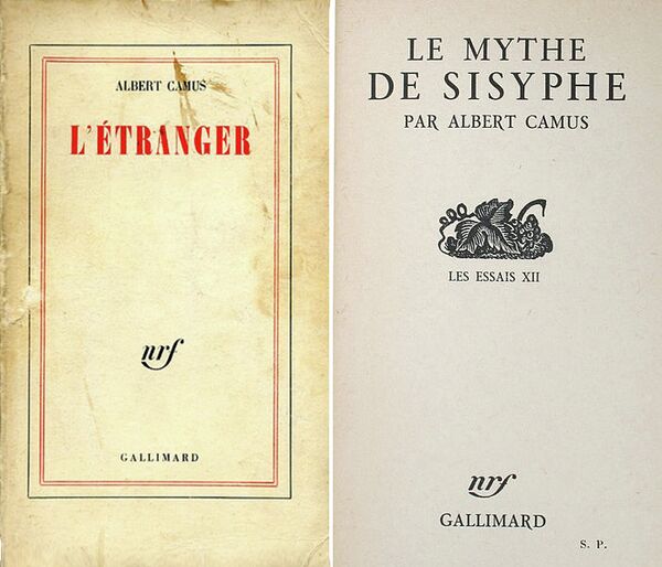 Альбер камю бунтующий. Миф о Сизифе Камю. Альбер Камю произведения. Камю эссе об абсурде. Альбер Камю записные книжки.