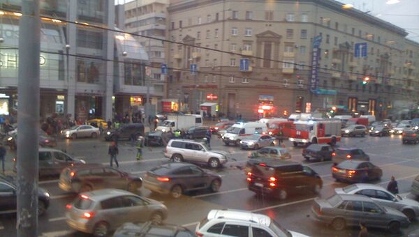 ДТП в центре Москвы. Архивное фото