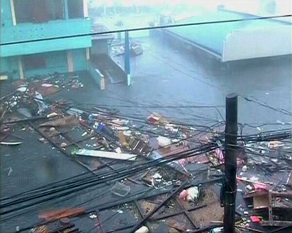 Сверхмощный тайфун на Филиппинах