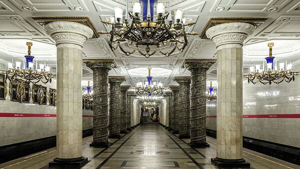 Cтанция Петербургского метрополитена Автово. Архивное фото