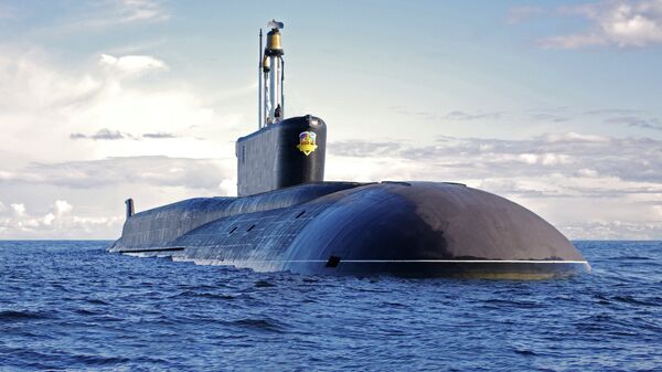 Стратегическая атомная подводная лодка (проект 955 Борей) Александр Невский. Архивное фото