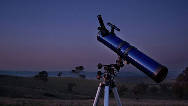 Телескоп под открытым небом. Архивное фото