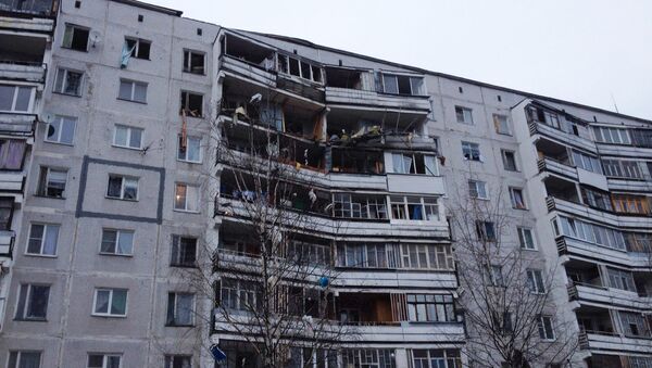 Взрыв бытового газа в Сергиево-Посадском муниципальном районе Московской области, фото с места событий