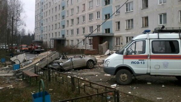 Взрыв бытового газа в Сергиево-Посадском муниципальном районе Московской области
