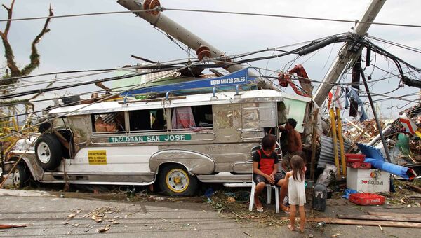 Последствия тайфуна на Филиппинах, фото с места событий