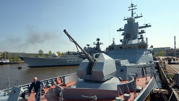 Корвет Балтийского флота ВМФ России, архивное фото