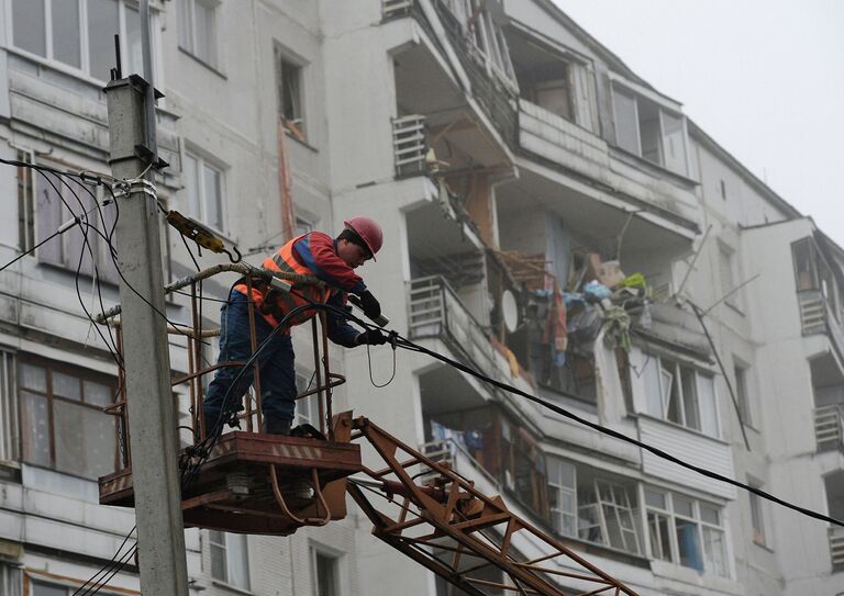 Взрыв газа произошел в девятиэтажке в Подмосковье