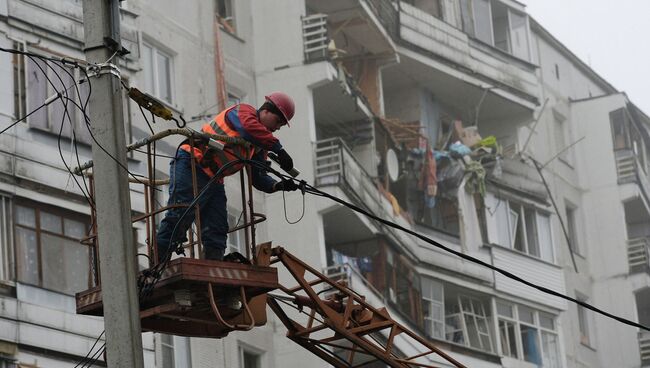 Взрыв газа произошел в девятиэтажке в Подмосковье. Фото с места событий